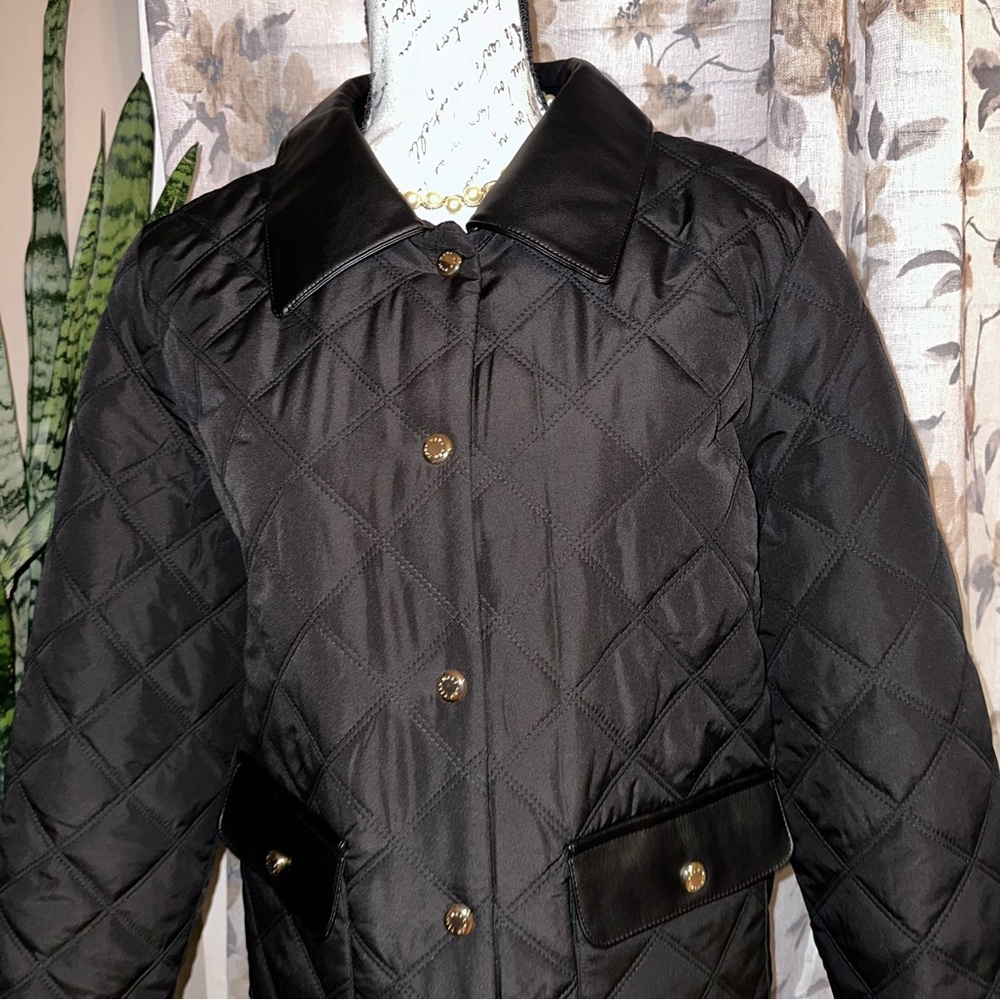 Marc New York Black Quilted Puffer Jacket - Picture 3 of 7